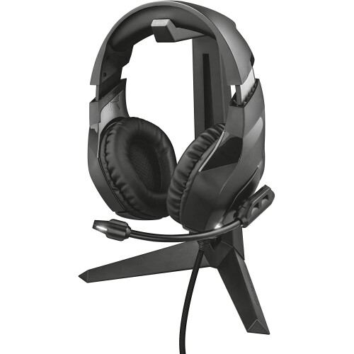 Supporto per cuffie - TRUST - GXT 260 Cendor - Nero - Universale - Design ergonomico