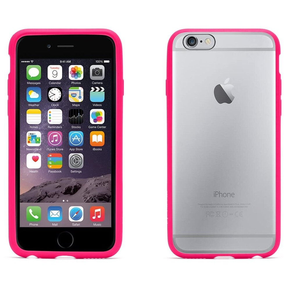 Griffin Reveal Case for Apple iPhone 6 - Pink/Clear