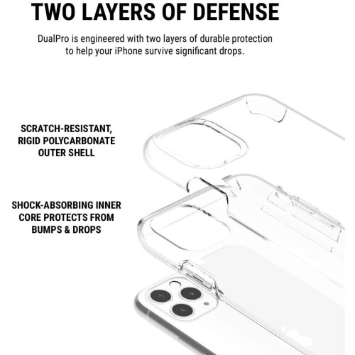 Incipio Incipio DualPro Case for Apple iPhone 11 Pro Max - Clear 2