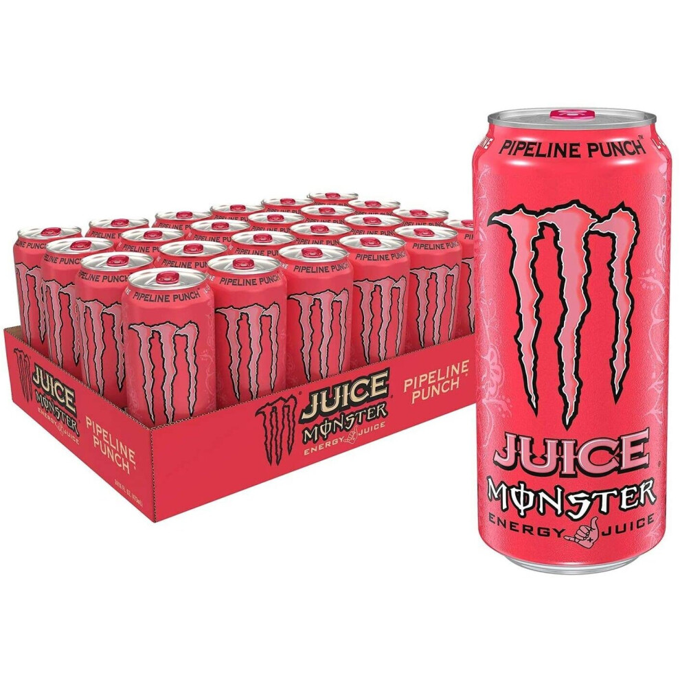 Monster Energy Drinks Pipeline Punch Flavour Discounted Price 24 Cans Pack All Flavours Fast DELIvery 500ml