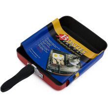 BOATIES Boats-RV-Caravan Frying Pan, Red, 250 x 200 x 45 mm