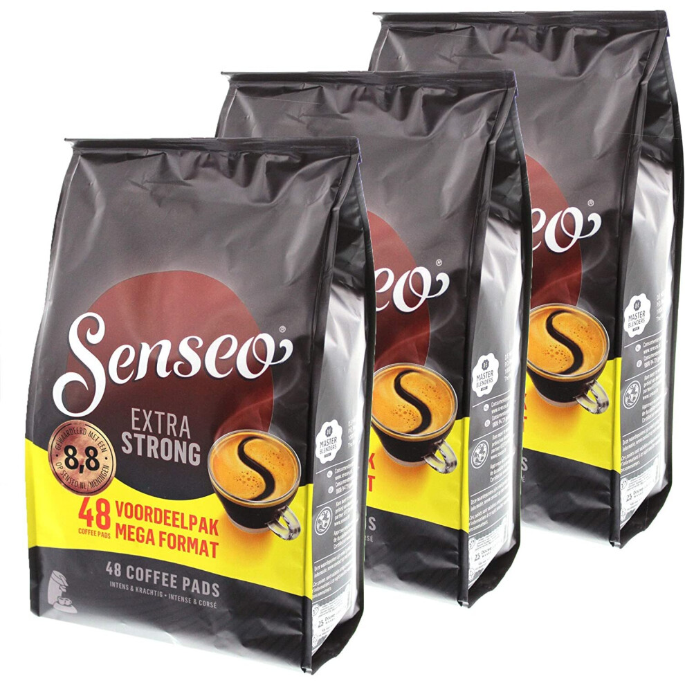 Senseo Extra Strong, Pack Of 3, 3 X 48 Coffee Pods