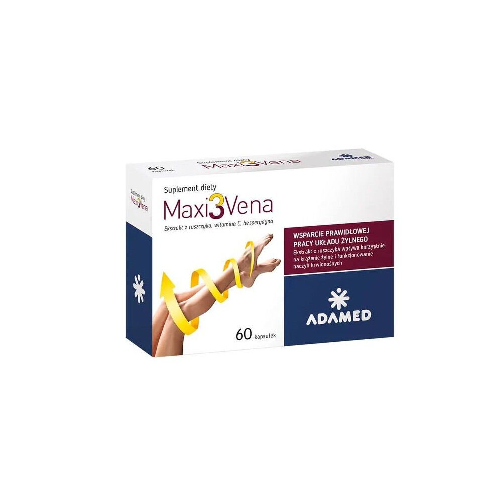 Maxi3Vena 60 capsules expire date 30-12 -2024