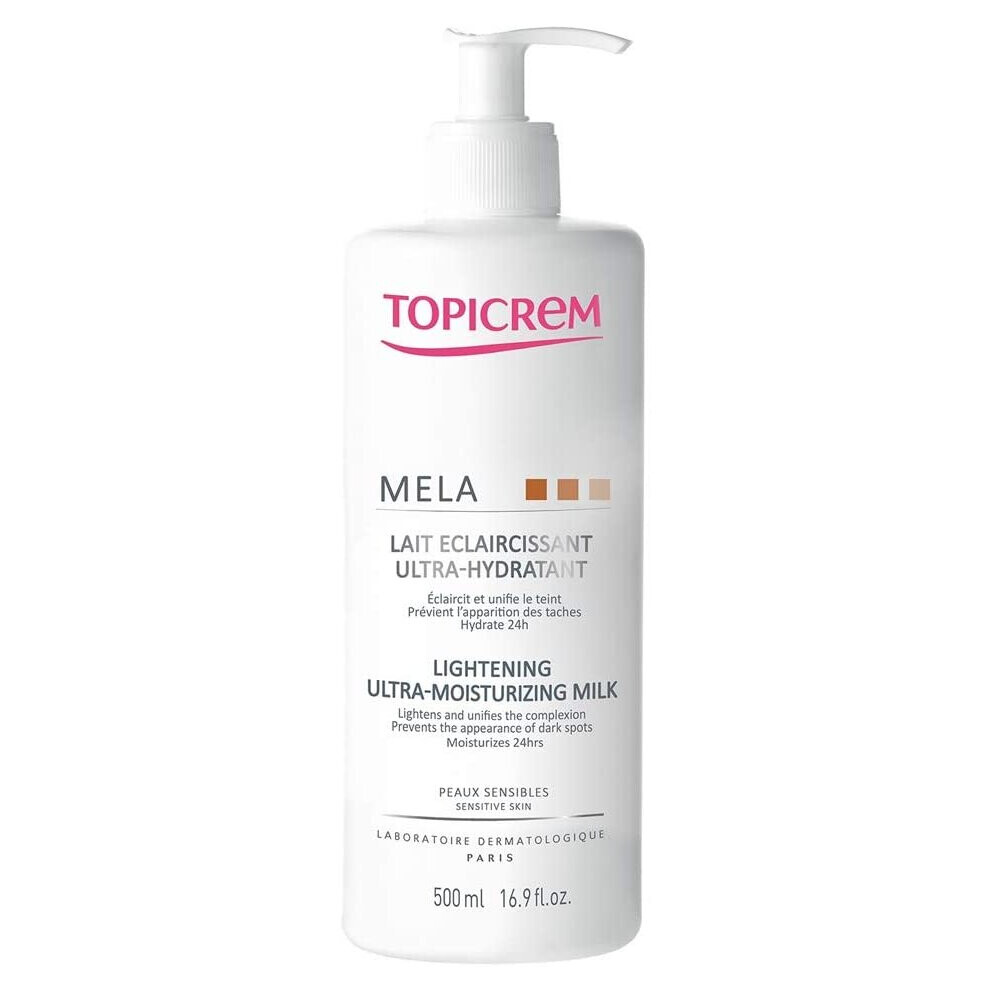 Topicrem Mela Lightening Ultra-Moisturizing Milk 500Ml