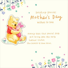 Disney Winnie The Pooh Bear Special Mother's Day Card Mothers Day Greeting Cards