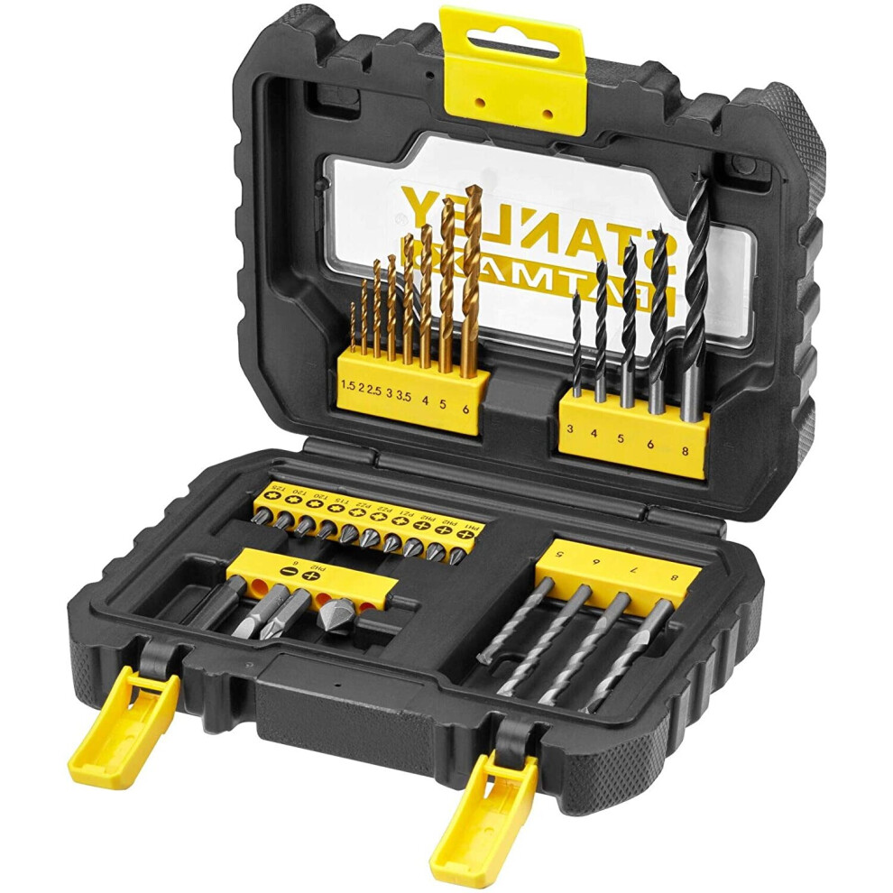 STANLEY STA88540-XJ Juego de 31 piezas para taladrar y atornillar
