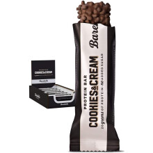Barebells Protein Bar | Cookies & Cream 12 x 55g | High Protein Low Carb Low Sugar | 20g of Protein in Every 55g Bar | Delicious Indulgent Protein