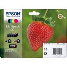 Epson C13T29864012 Ink cartridge multi pack, 5,3ml + 3x3,2ml, Pack qty 4