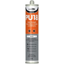 Bond-It PU18 Grey - High Strength Polyurethane Adhesive & Sealant EU3 Cartridge - Seals & bonds in engineering, construction, automotive & marine