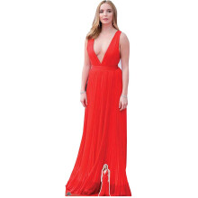Star Cutouts Ltd CS838 Jodie Comer Gift Part Decoration Birthday Supplies Celebrity Cardboard Cutout Amazing Quality Photo Image, Multicolor