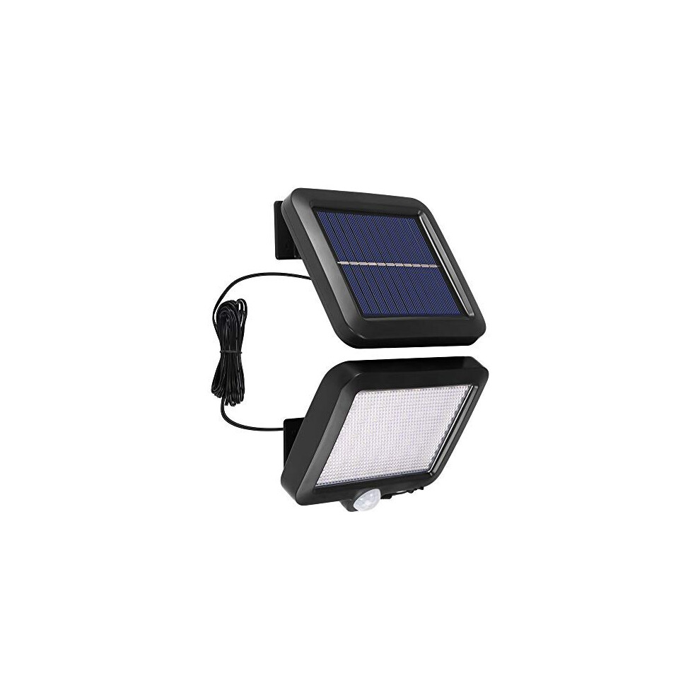 Kasachoy Solar Lights Outdoor 56 LED with Lights Reflector, IP65 Waterproof Solar PIR Motion Sensor Security Lights, Solar Powered Wall Lights for for