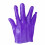 Versatile Purple Gloves Each Finger Separate Enthusiasm 3