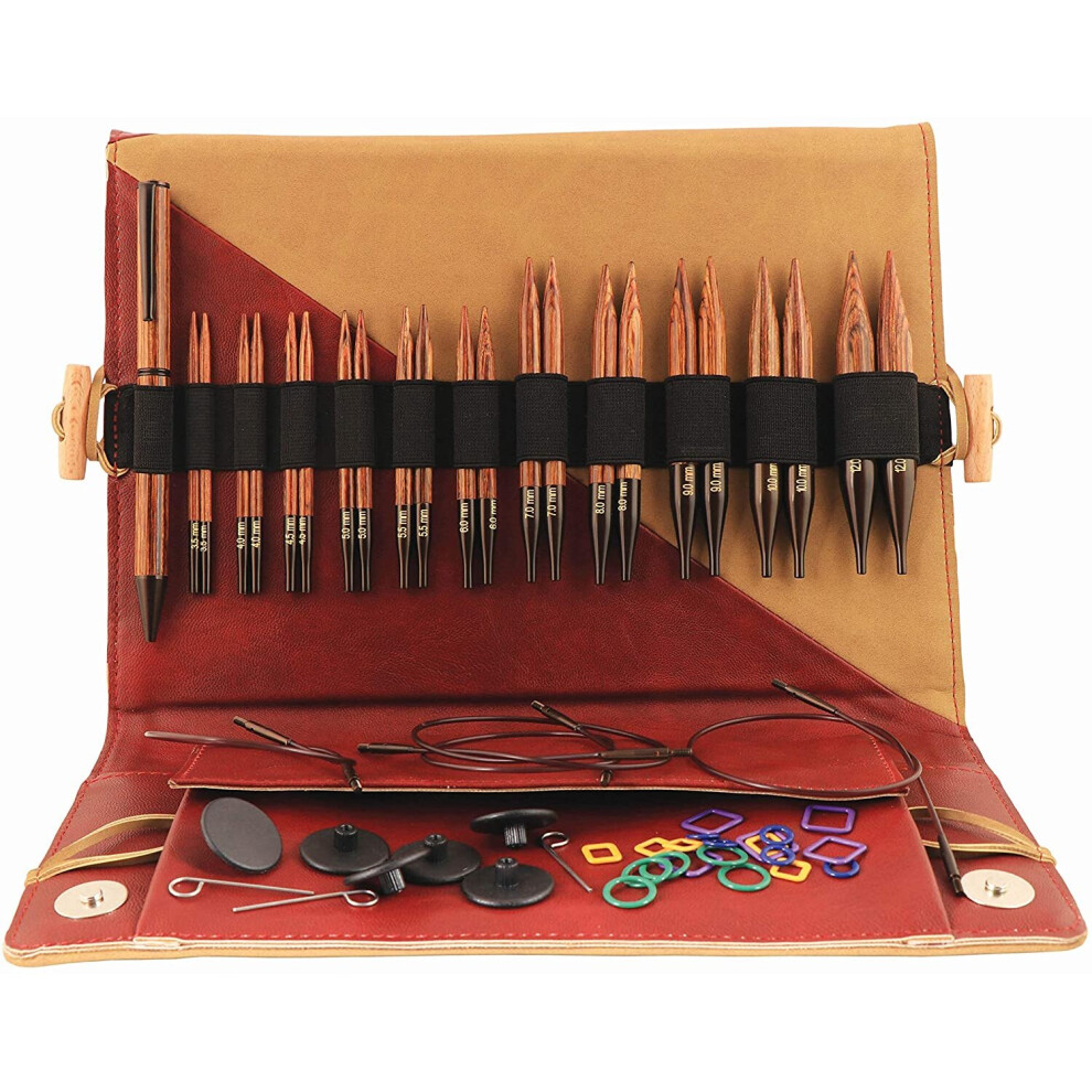 Knitpro Perni Per Maglia: Circolare: Intercambiabili: Speciale: Deluxe Set, Legno, Assorted-image