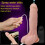 Realistic Orgasm Dildo Vibrator Vibrating Penis Squirting 6