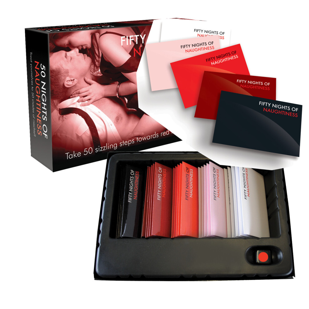 White/Pink/Red Fifty Nights Of Naughtiness Sensual, Erotic And Kinky Game