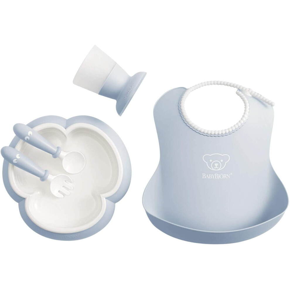 BabyBjÃ¶rn Baby Dinner Set, Powder Blue