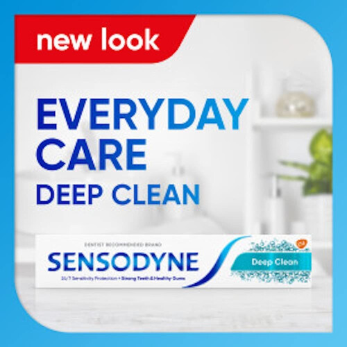 Sensodyne Sensodyne Sensitive Toothpaste Daily Care Deep Clean Gel 75 ml 1