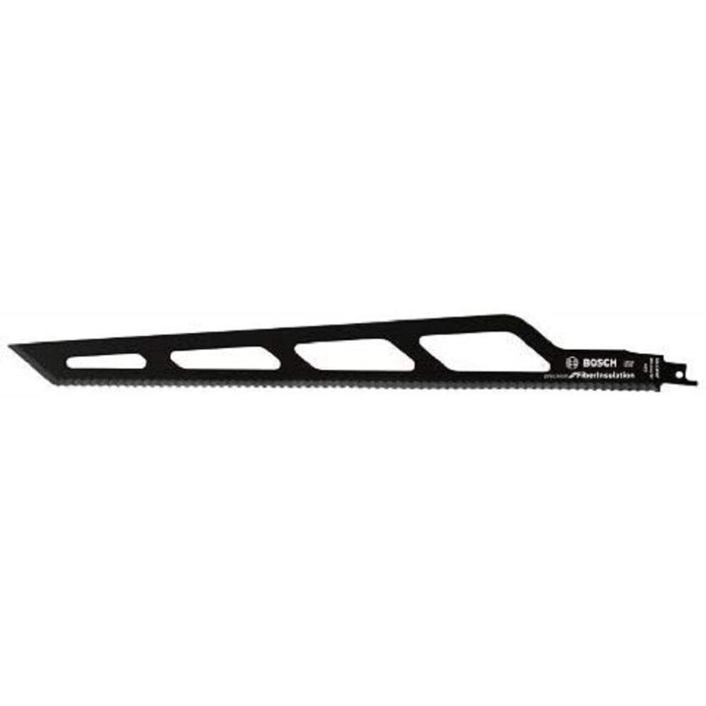 Bosch Professional 2608635529 Sabre Saw Blade S 2013 AWP Precision for Fibre Insulation (400 x 45 x 1.5 mm, Sabre Saw Accessories), Black