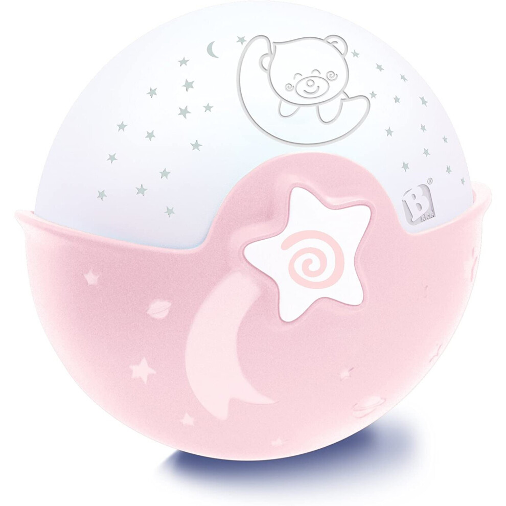 Infantino Soothing Light and Projector - Clip-on crib night light with grow-with-me design, starry night projector and tabletop light with built-in