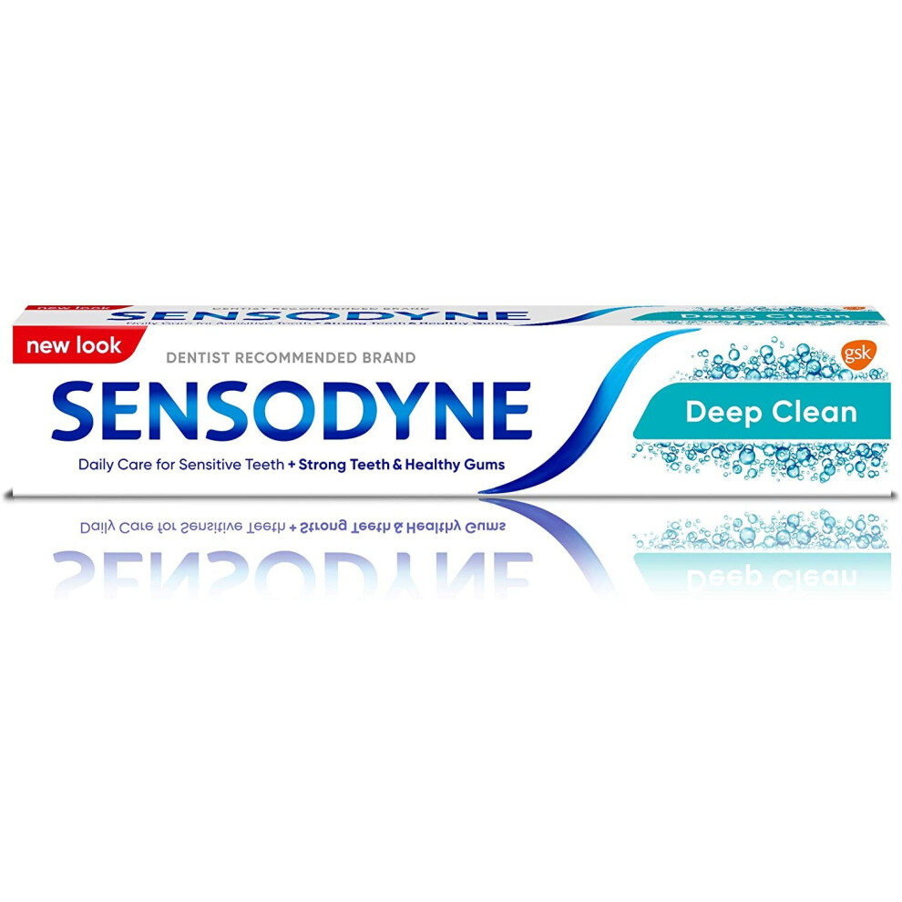 Sensodyne Sensitive ToothpasteÂ Daily Care Deep Clean Gel 75 ml