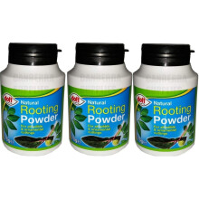 Doff Pack of 3 Natural Rooting Powder for Plant and Cuttings 75grams