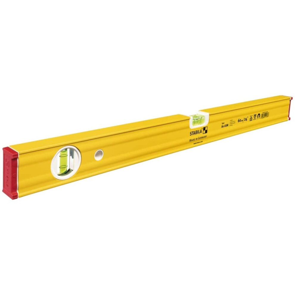 80 ASM Magnetic Spirit Level 2 Vial 19178 60cm