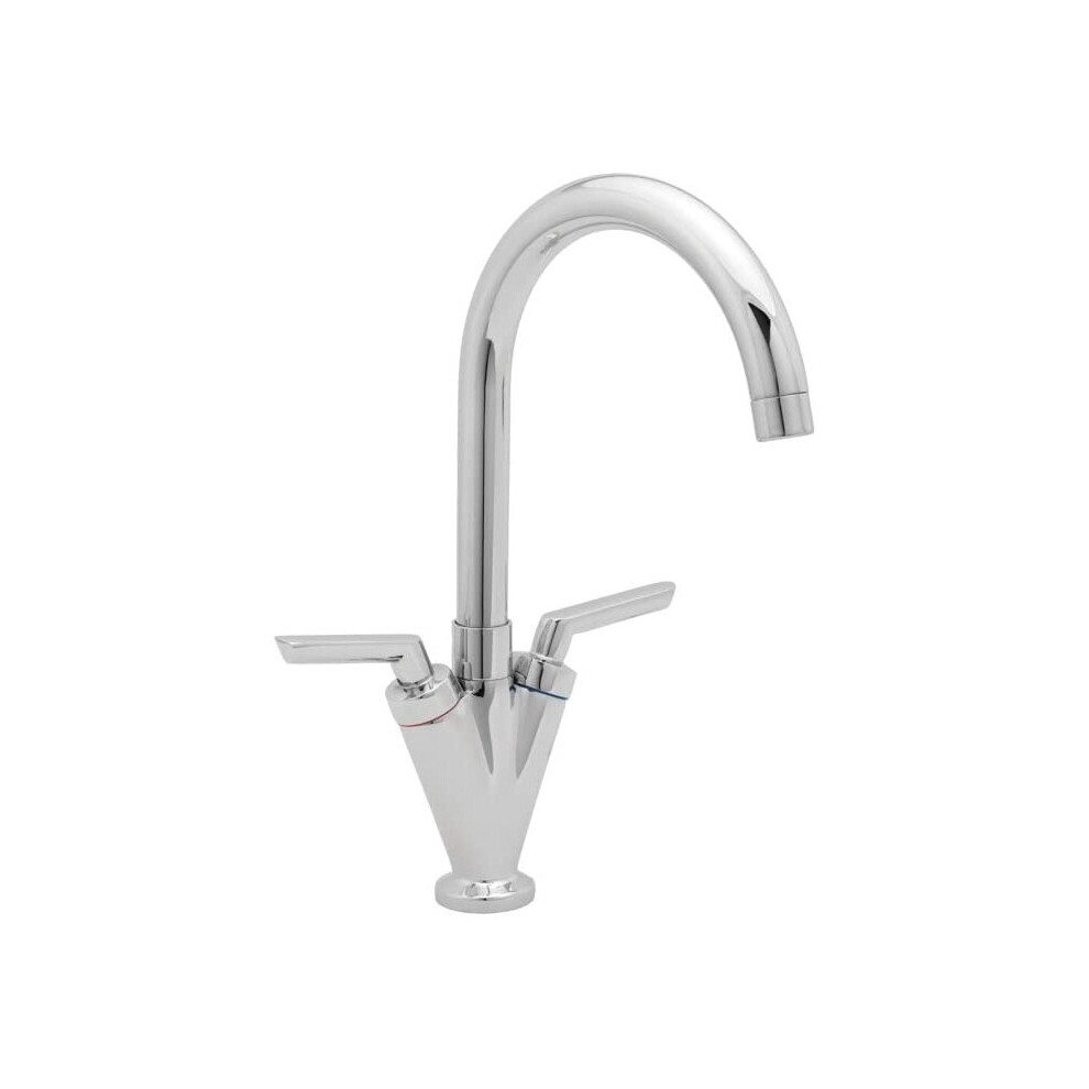 Deva Lev104 Lever Kitchen Tap, Chrome 5011632662776