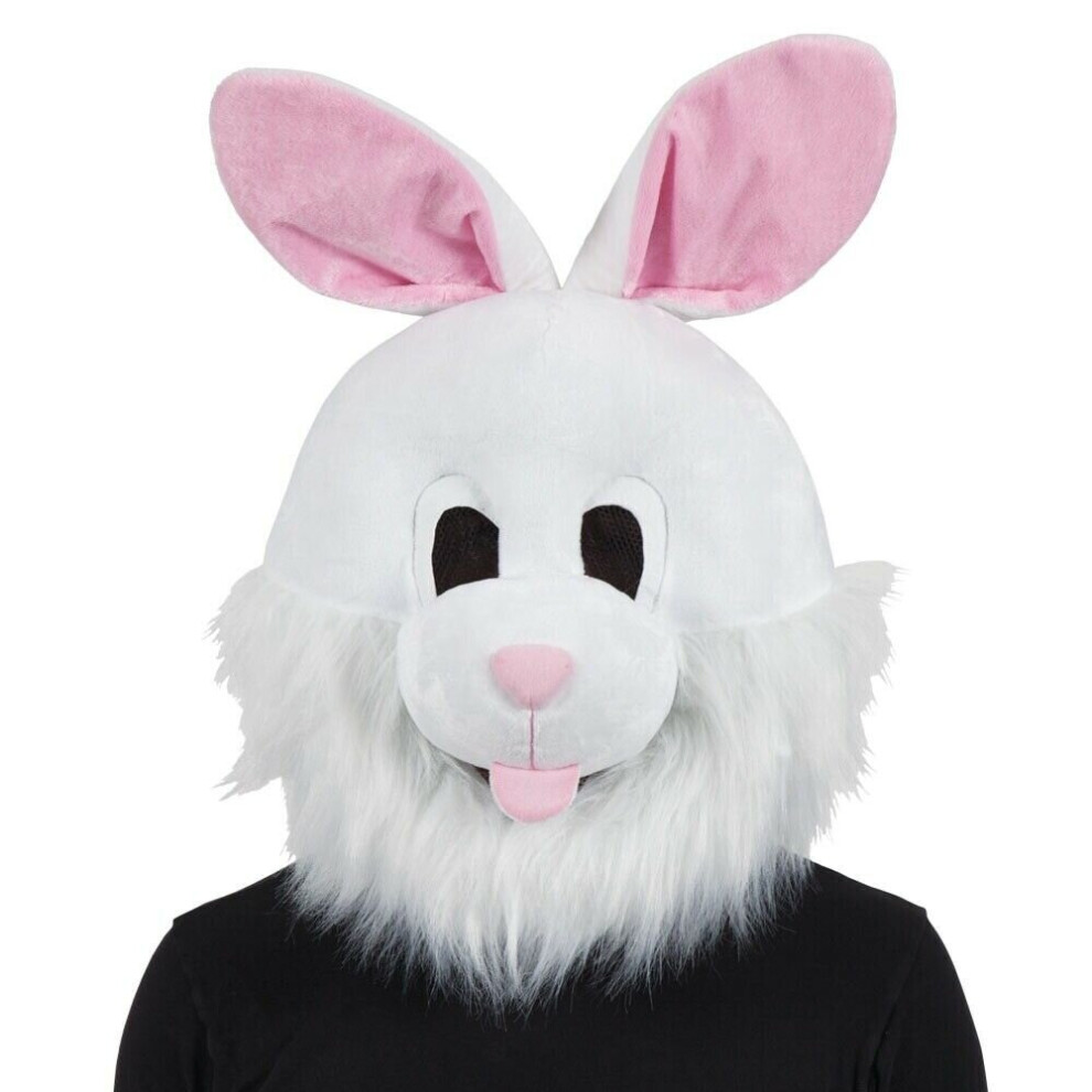 Wicked Costumes Easter Bunny Rabbit Mascot Head White