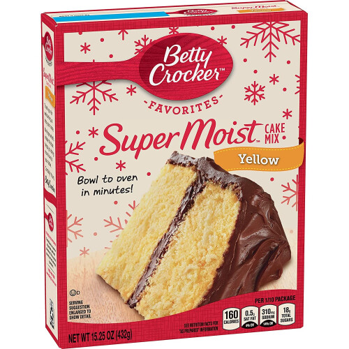 Betty Crocker Super Moist Yellow Cake Mix 432g 15oz On Onbuy 1073