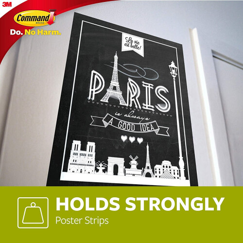 Command Poster Hanging Strips, 136 Total Strips (17024-136ES) 2
