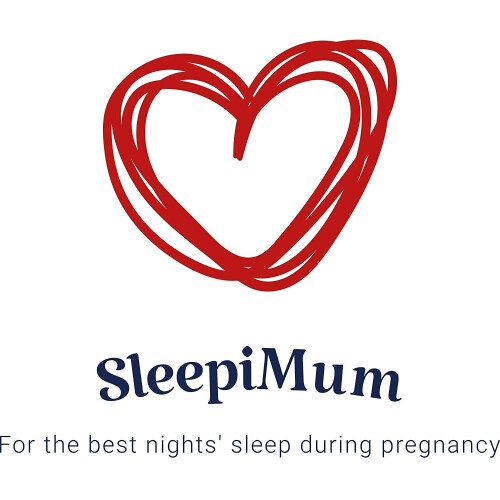 SleepiMum Pregnancy and Feeding Support Pillow, White 2