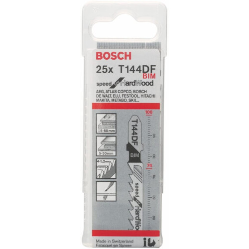 Bosch Bosch 2608634990 T 144 DF Jigsaw Blade, Silver