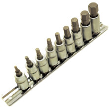 AF Allen/Alan/Allan/Hex Key Socket/Bit Set 3/8inch Drive Imperial TE077