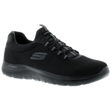 (Black, 10 (Adults')) Skechers Summits Men's Trainers UK Size