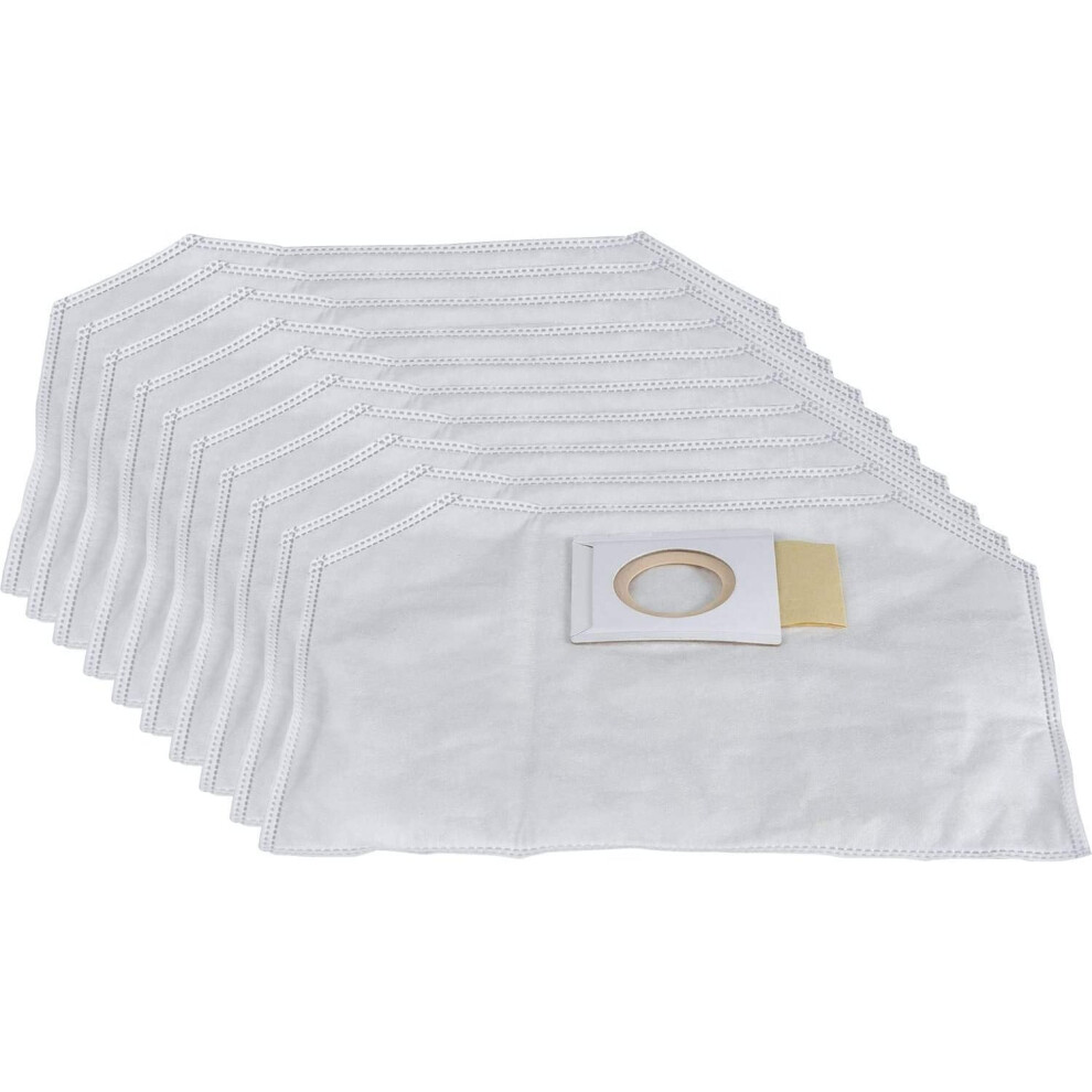 Makita 197903-8 Filter Bag, White, Set Of 10 Pieces
