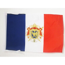 AZ FLAG Napoleon III Second French Empire Flag 18'' x 12'' cords - France - Imperial Bonapartist SMALL flags 30 x 45cm - Banner 18x12 in
