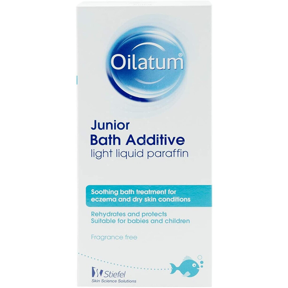 Oilatum Junior Eczema and Dry Skin Emollient Bath Additive, 150 ml