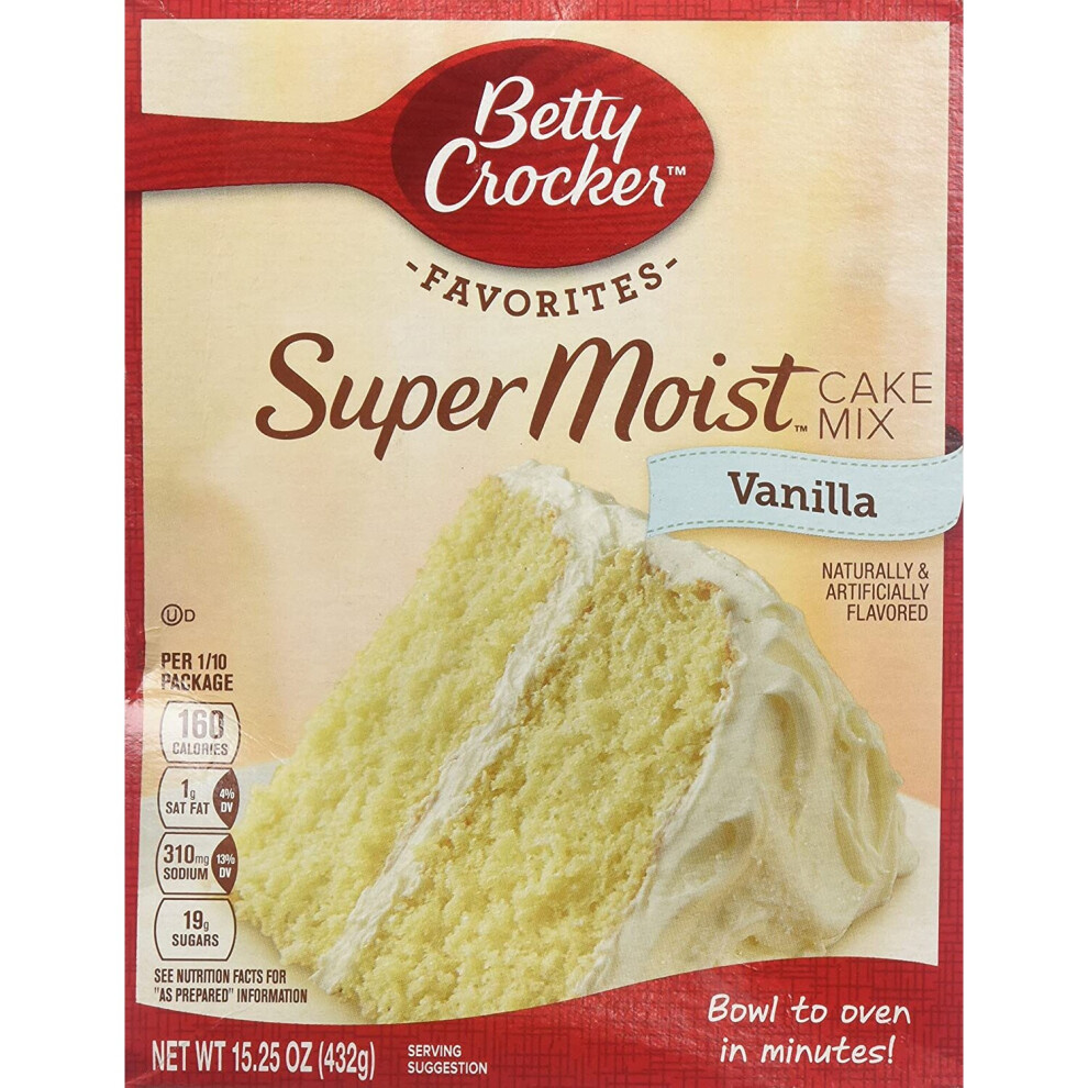 Betty Crocker Vanilla Cake Mix 432g