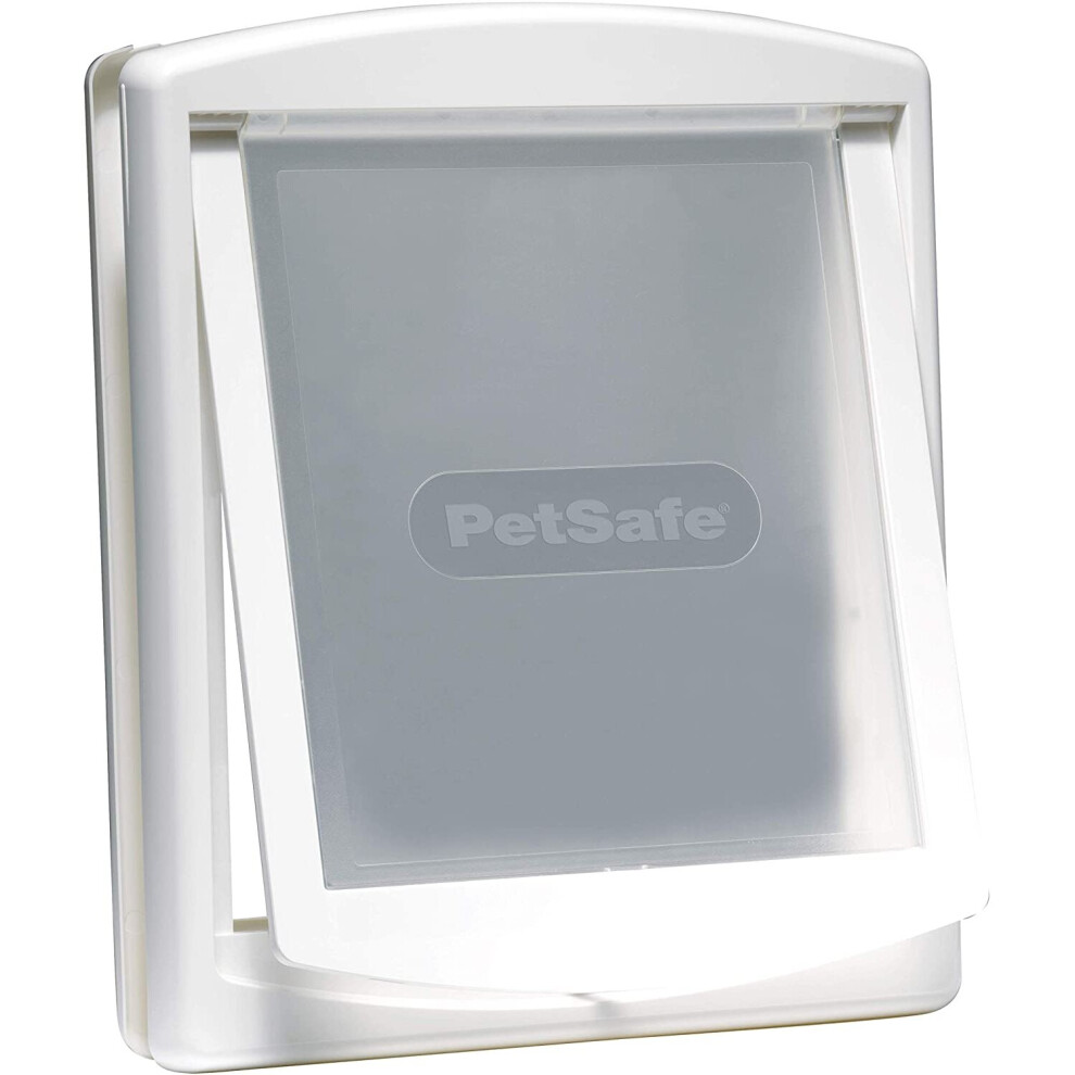 Petsafe Staywell, Convenient, Original 2 Way Pet Door, Fast Installation, Easy Fitting, 2 Way Locking, Cat Flap For All Pets – - Large White