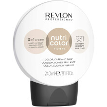 Revlon Nutri Color Filters, Semi Permanent Hair Colour Conditioner, 931 Light Beige, 240 ml