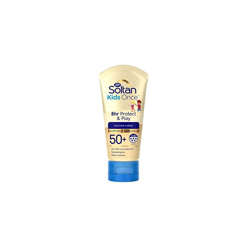 Soltan Kids Once 8Hr Protect & Play Lotion Spf50+ 50Ml