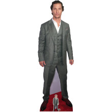 Star Cutouts Ltd CS892 Matthew McConaughey Life Size Cardboard Cutout with Free Mini Cut Out Perfect for Birthdays, Gifts, Parties & Fans, Multicolour
