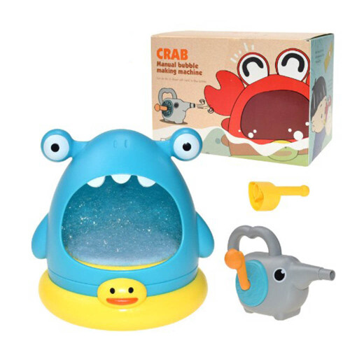 (shark) Bubble Blowing Machine Shark Bathroom Bath Toys