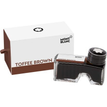 Montblanc Ink Bottle Toffee Brown 105188 – Bottled Refill Ink in Brown for Fountain Pens – High Quality and Quick-Drying – 60ml