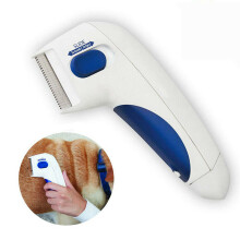 Flea Electric Pet Cat Dog Safe Flea Comb Kills Fleas Pet Supply