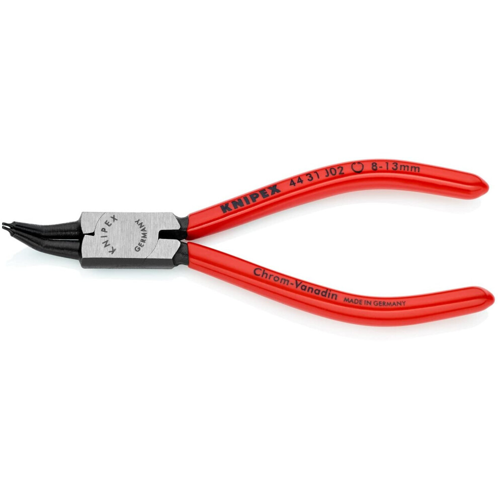 KNIPEX Circlip Pliers for internal circlips in bore holes 45° bent (140 mm) 44 31 J02