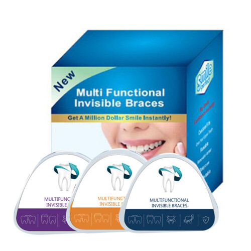 For Adult 3 Stages Dental Invisible Braces Teeth Trainer Straightener Alignment