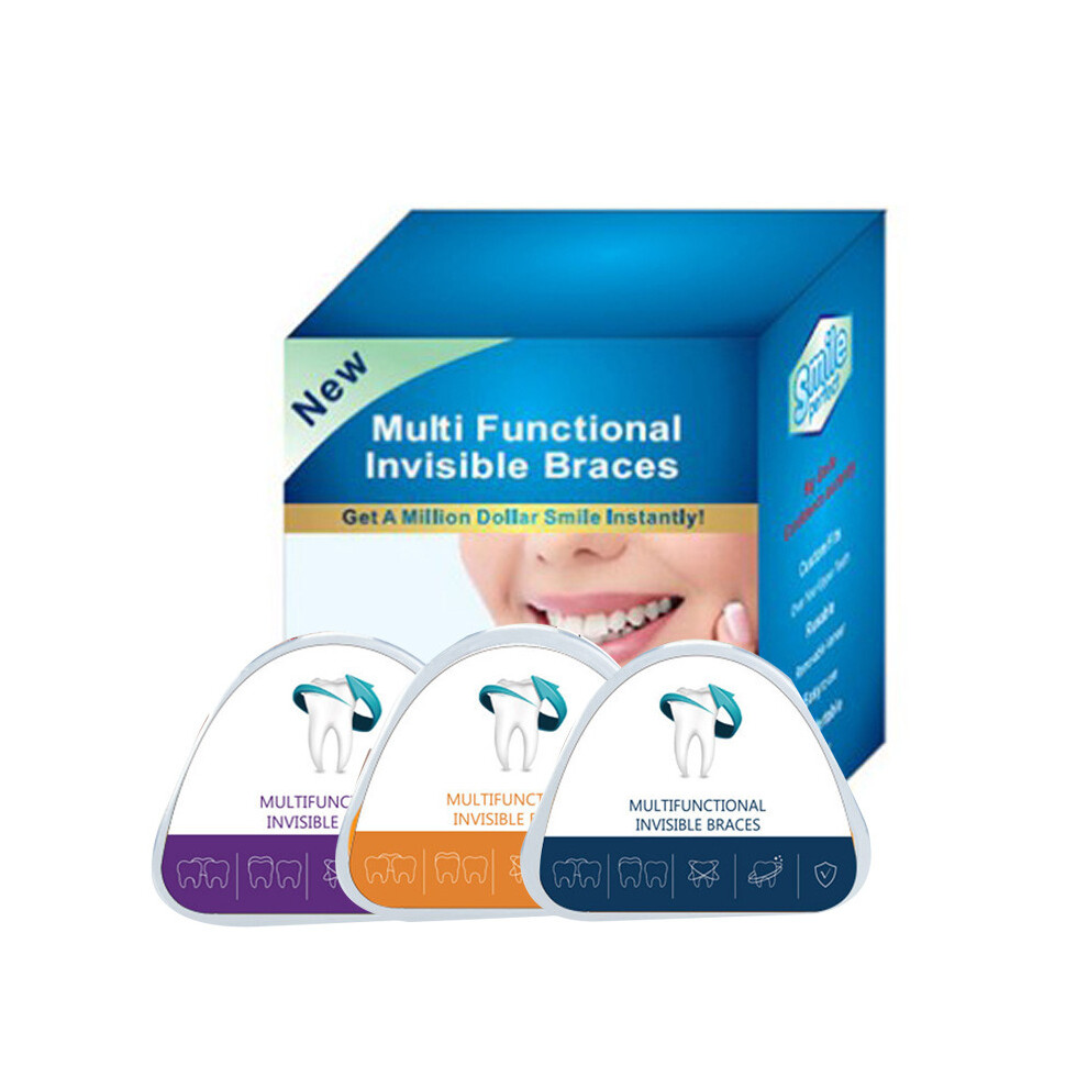 For Adult 3 Stages Dental Invisible Braces Teeth Trainer Straightener Alignment