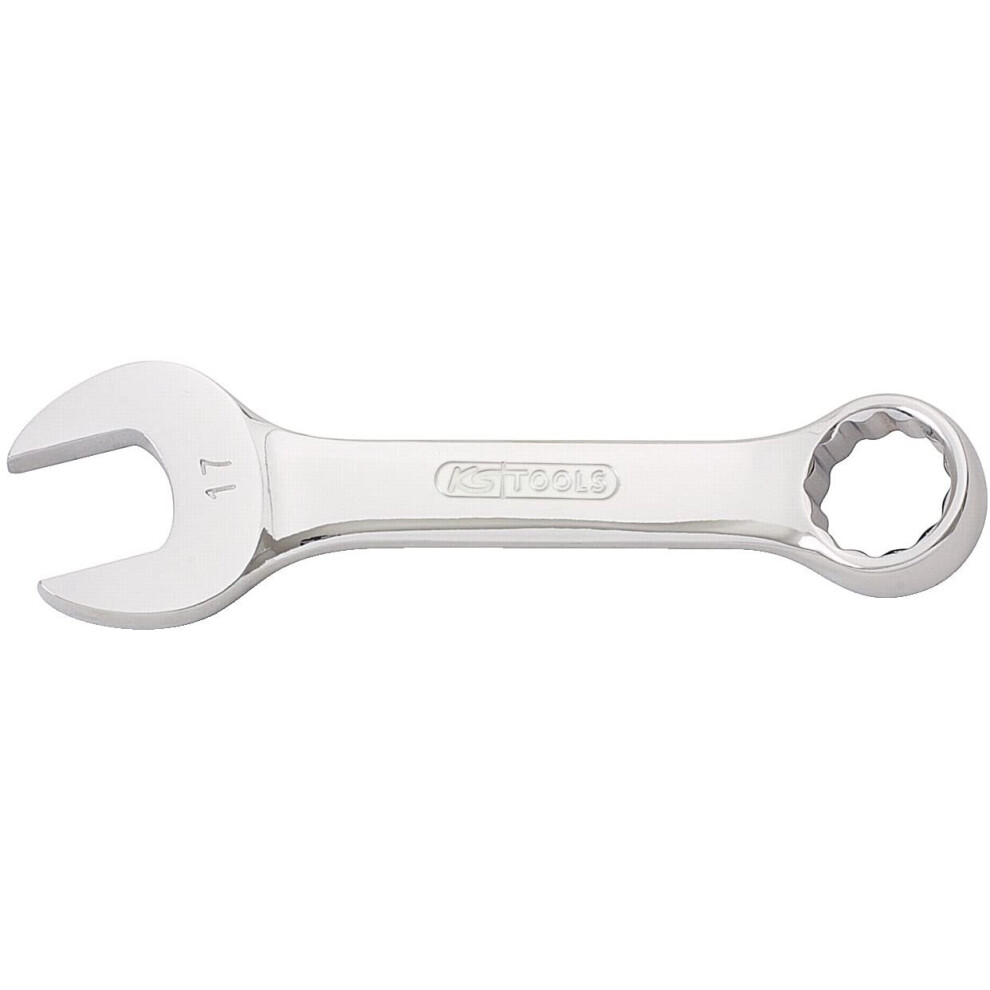 Ks Tools 518.0017 Chromeplus Combination Spanner, Stubby, 17Mm 4042146089422