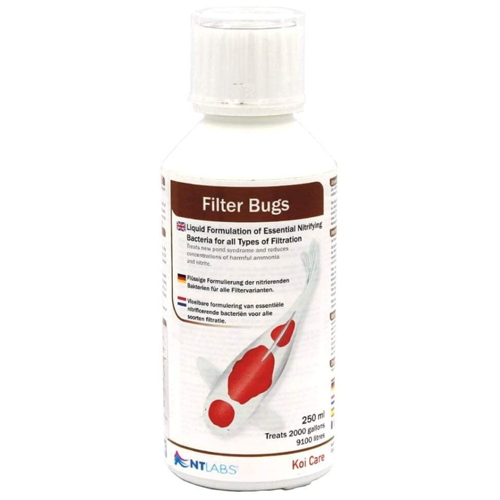 Nt Labs Pond Koi Care Filter Bugs Concentrated Bacteria (500Ml)